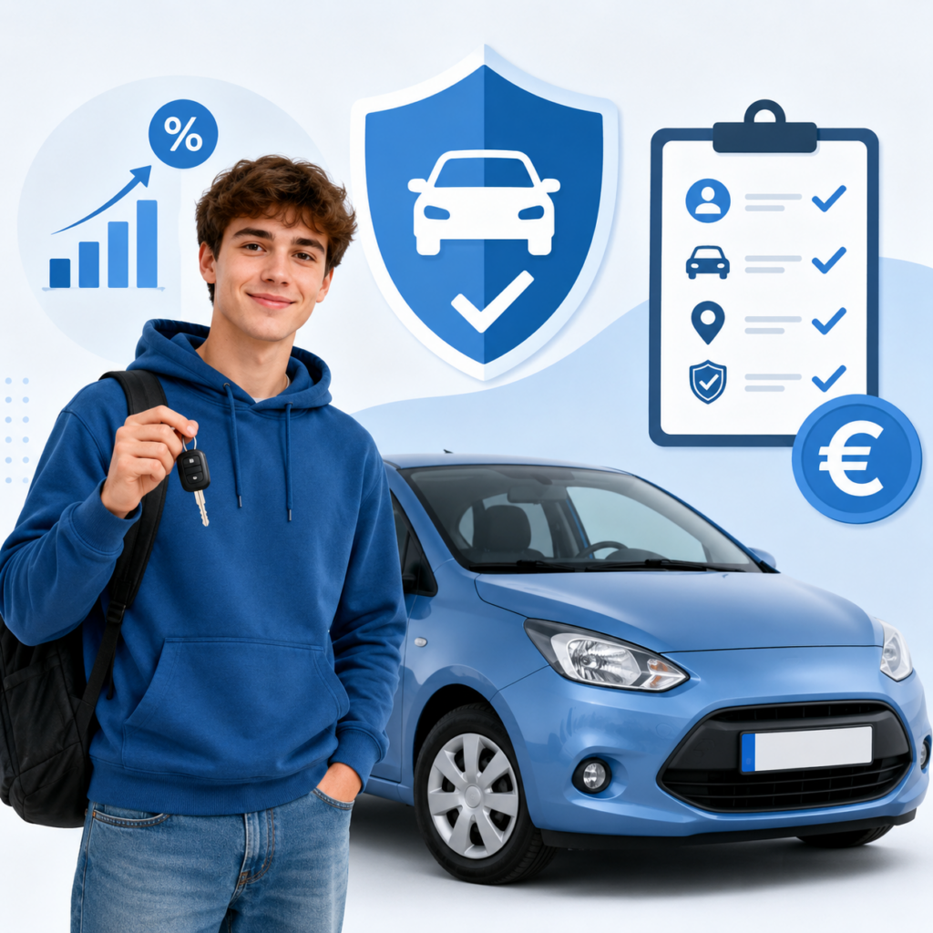 Warum ist die Kfz-Versicherung für Fahranfänger oft teuer? Der Beitrag hängt nicht nur vom Alter ab, sondern auch von Schadenfreiheitsklasse, Fahrzeug, Wohnort, Fahrleistung, Fahrerkreis und Versicherungsumfang.